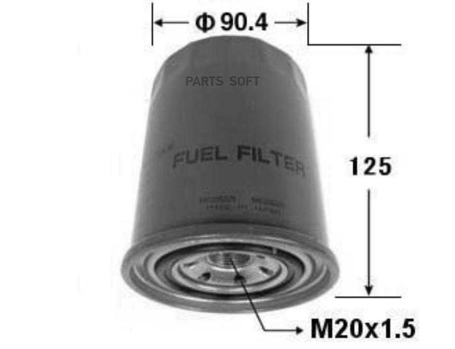 

VIC FC319 Фильтр топливный VIC FC319 MMC FUSO ME015254