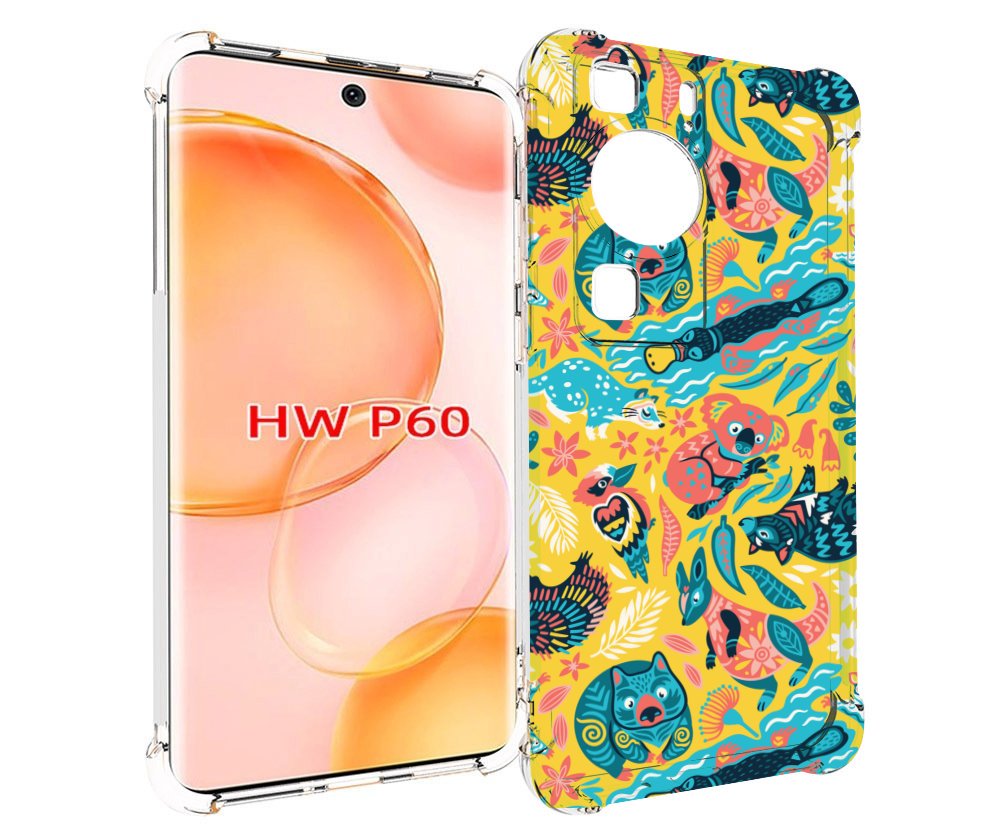 

Чехол MyPads seamless-pattern для Huawei P60, Tocco