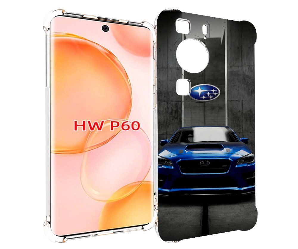 Чехол MyPads subaru субару 1 мужской для Huawei P60