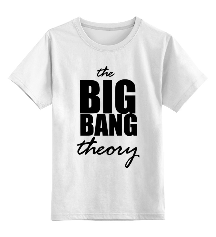 

Футболка детская Printio The big bang theory цв. белый р. 164, The big bang theory