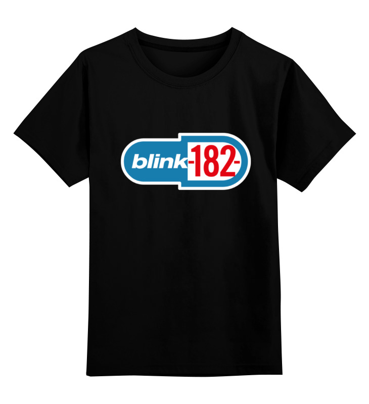 

Футболка детская Printio Blink-182 цв. черный р. 164, Blink-182