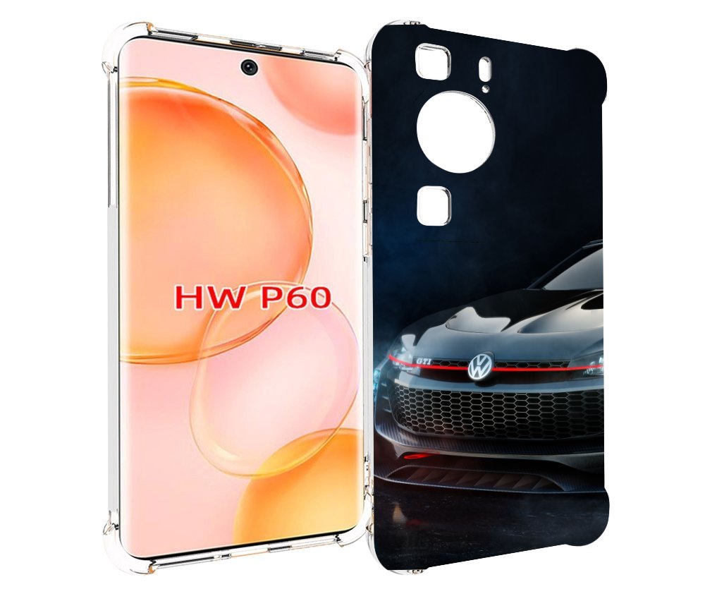Чехол MyPads volkswagen фольскваген 2 мужской для Huawei P60