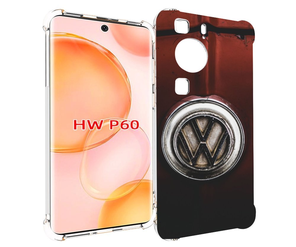 

Чехол MyPads volkwagen фольскваген 1 мужской для Huawei P60, Tocco