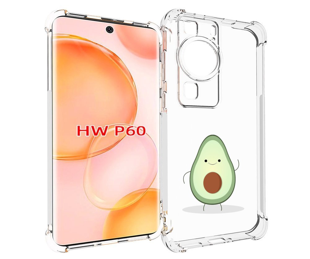 

Чехол MyPads Авокадик для Huawei P60, Tocco