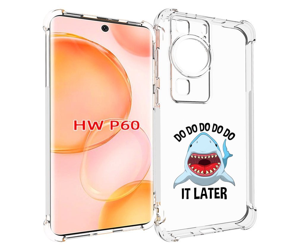 

Чехол MyPads Акула для Huawei P60, Tocco