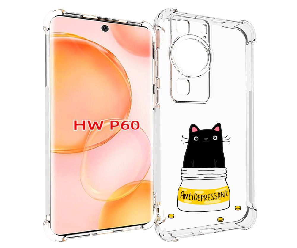 

Чехол MyPads Антидеприсан для Huawei P60, Tocco