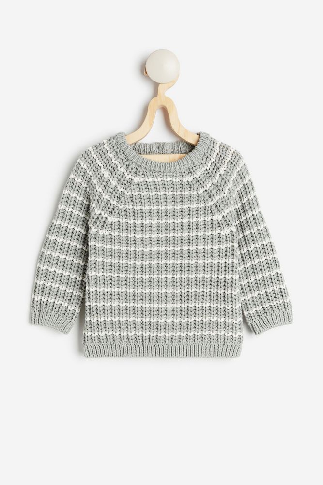 

Джемпер детский H&M 1205623, Серый полосатый, 86, 1205623
