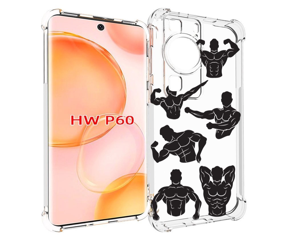 

Чехол MyPads Атлет мужской для Huawei P60, Tocco