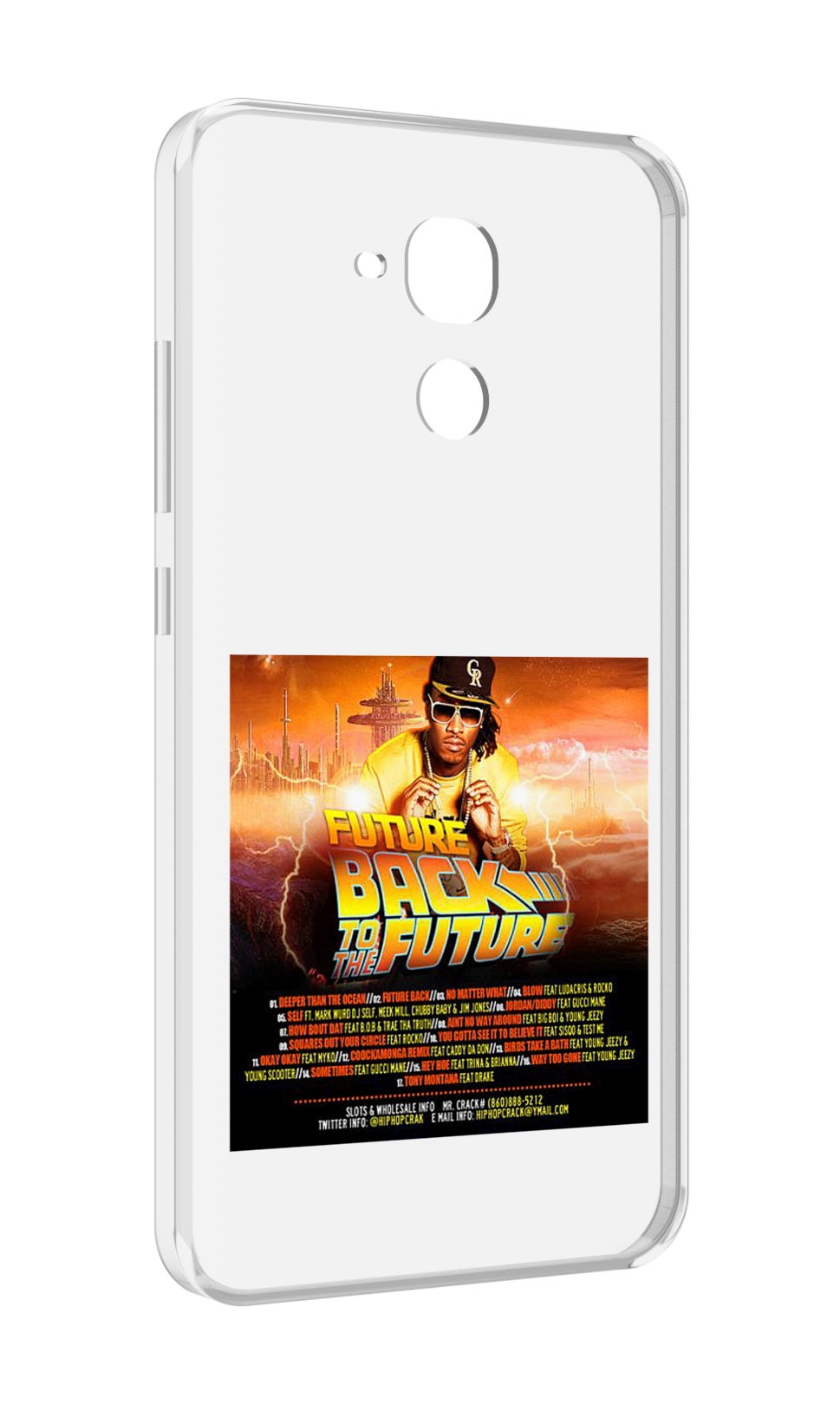 

Чехол MyPads Future - Back To The Future для Huawei Honor 5C/7 Lite/GT3 5.2, Прозрачный, Tocco