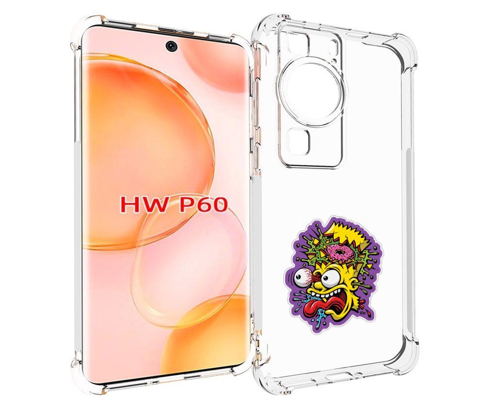 

Чехол MyPads Барт-Симпсон для Huawei P60, Tocco