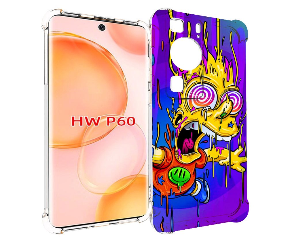 

Чехол MyPads Барт-арт-стрит для Huawei P60, Tocco