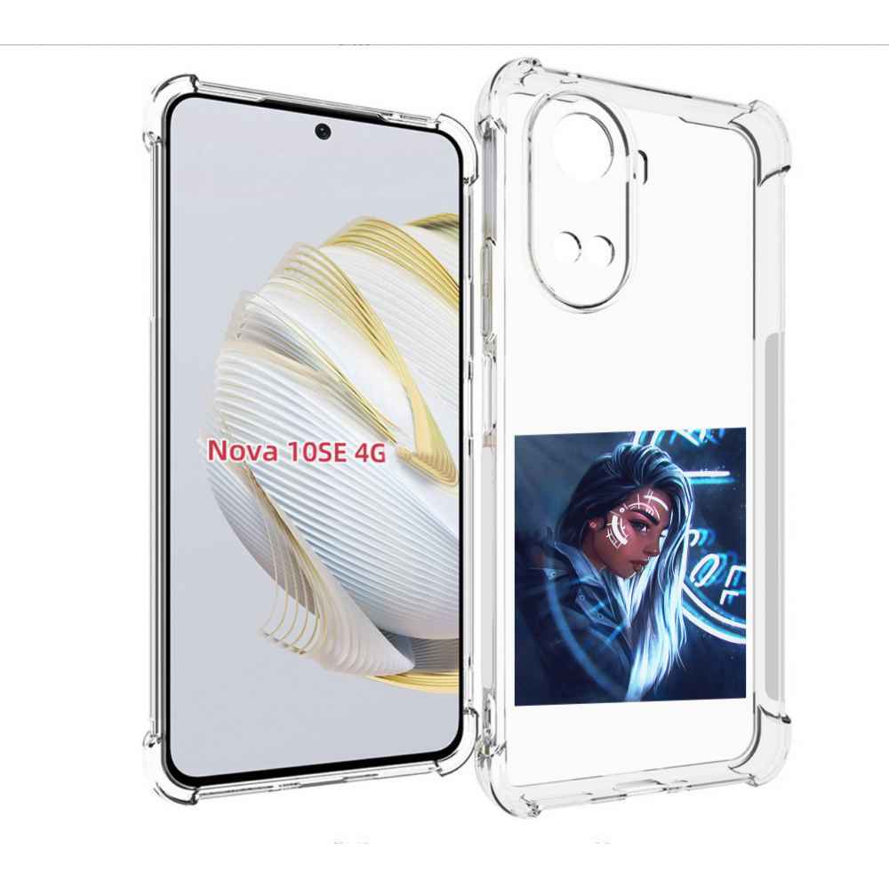 

Чехол MyPads девушка-из-антарктиды женский для Huawei Nova 10 SE, Прозрачный, Tocco