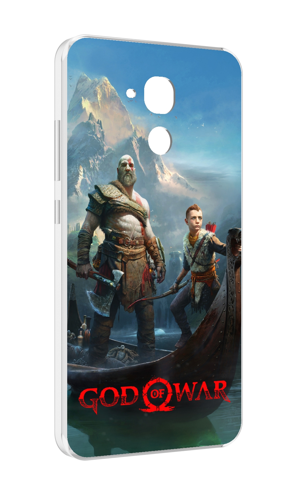 

Чехол MyPads God Of War Кратос Атрей для Huawei Honor 5C/7 Lite/GT3 5.2, Прозрачный, Tocco