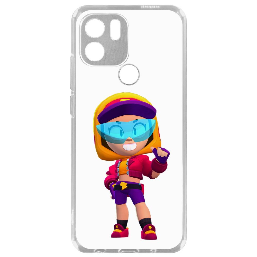 

Чехол Brawl Stars-Стритстайл Макс для Xiaomi Redmi A1+, Прозрачный