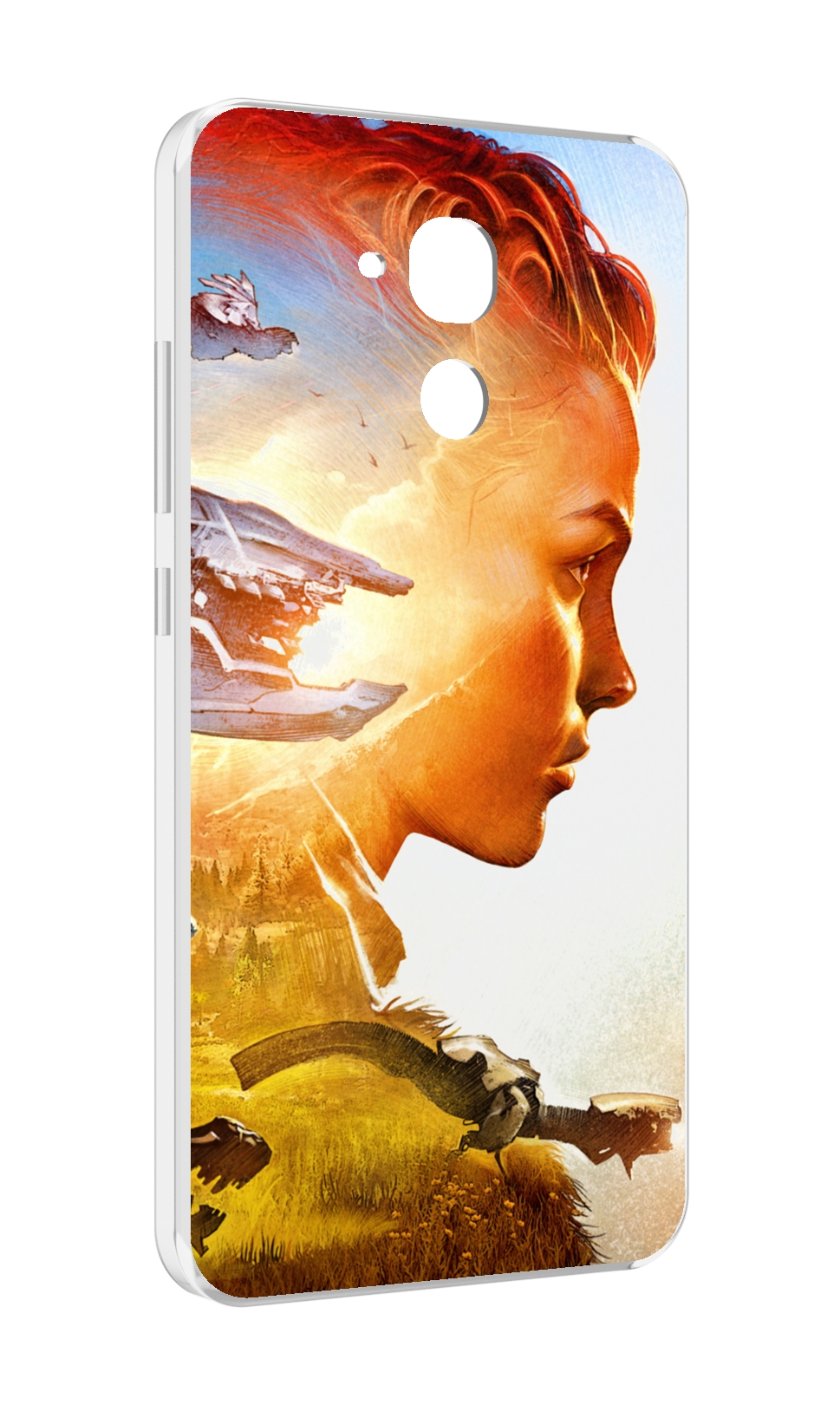 

Чехол MyPads Horizon Zero Dawn art для Huawei Honor 5C/7 Lite/GT3 5.2, Прозрачный, Tocco