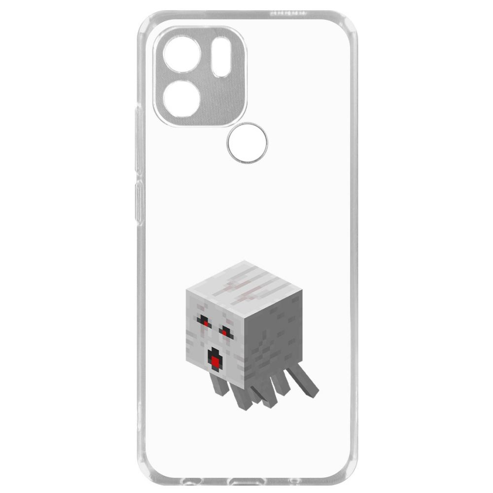 

Чехол Minecraft-Гаст для Xiaomi Redmi A1+, Прозрачный