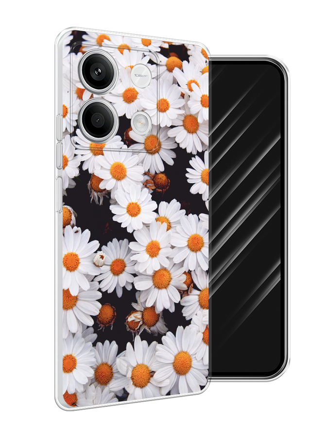 

Чехол Awog на Xiaomi Redmi Note 13 5G "Ромашковое поле", Белый, 320050-1