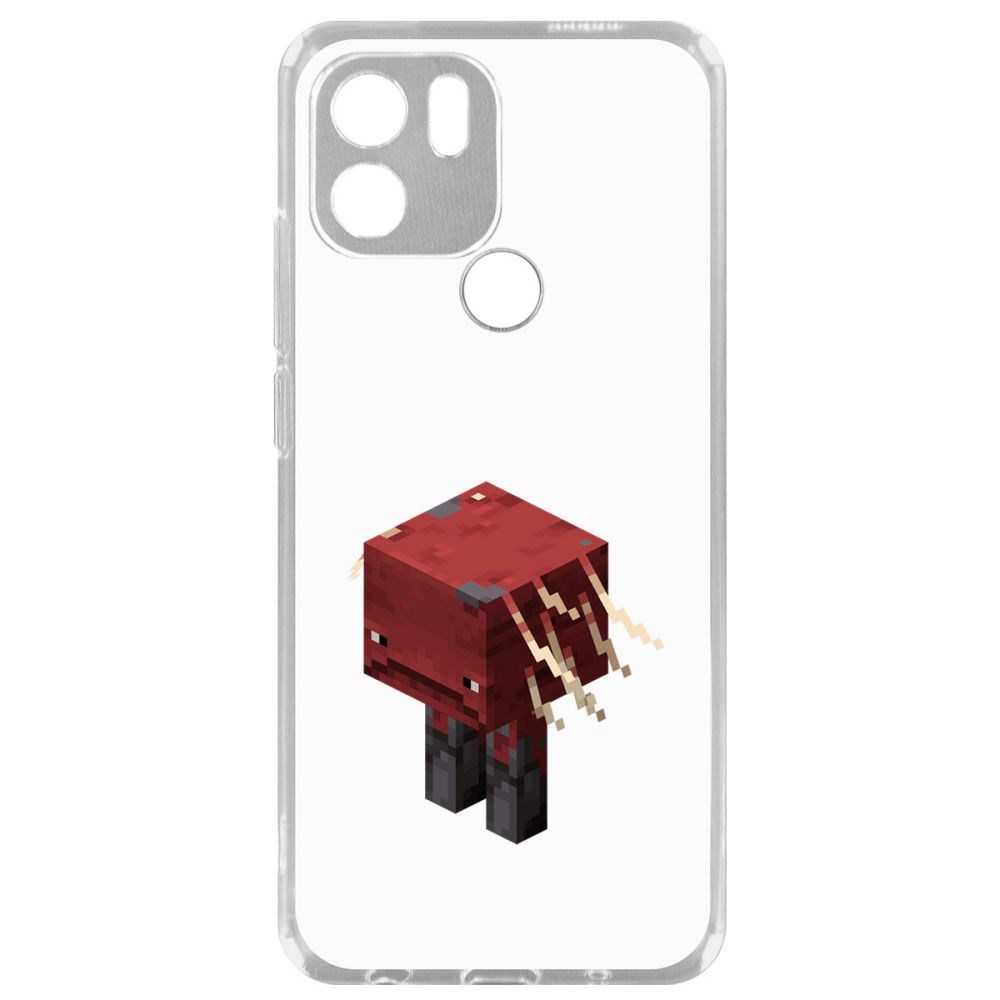 

Чехол Minecraft-Страйдер для Xiaomi Redmi A1+, Прозрачный