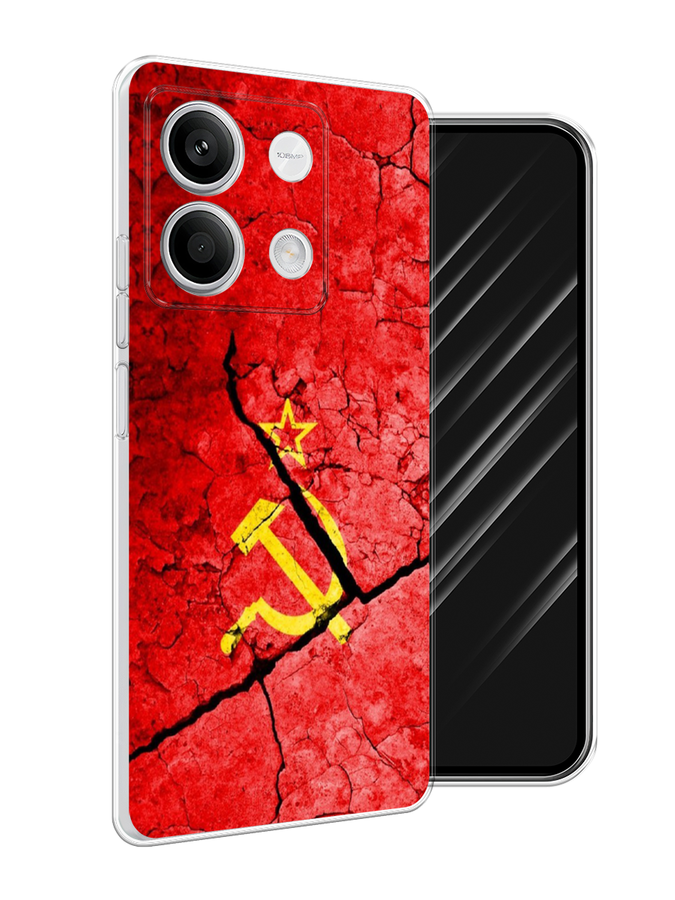 

Чехол Awog на Xiaomi Redmi Note 13 5G "СССР", Красный;черный;желтый, 320050-1