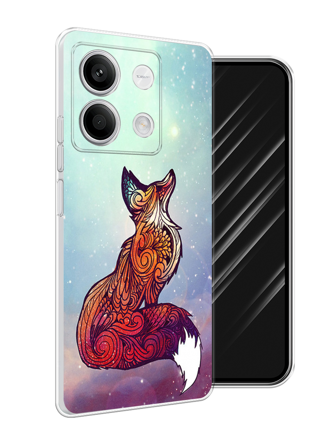 

Чехол Awog на Xiaomi Redmi Note 13 5G "Лиса 1", Голубой;фиолетовый, 320050-1