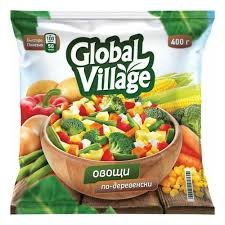 Овощная смесь Global Village Овощи По-деревенски быстрозамороженная 400 г