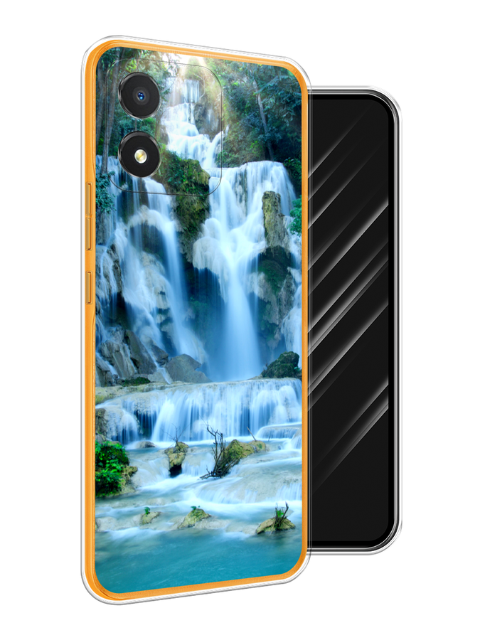 

Чехол Awog на Honor X5 "Водопад 8", Голубой;зеленый, 6120950-4