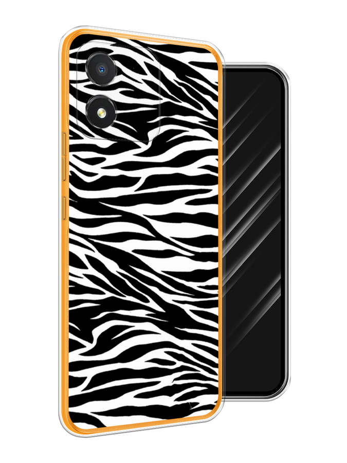 

Чехол Awog на Honor X5 "Принт зебра", Белый;серый;черный, 6120950-7