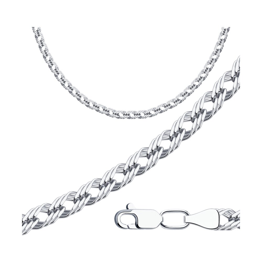 

Цепочка из серебра 65 см SOKOLOV 968220602, 968220602