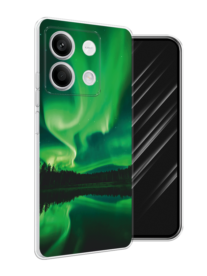 

Чехол Awog на Xiaomi Redmi Note 13 5G "Ночные пейзажи 7", Зеленый;черный, 320050-1