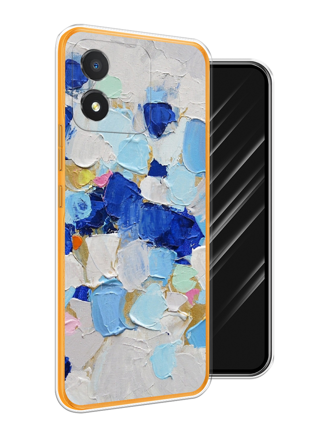 

Чехол Awog на Honor X5 "Холст сине-белый", Синий, 6120950-10