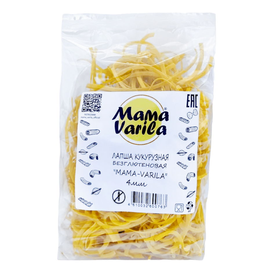 

Макаронные изделия Mama Varila Лапша кукурузная 200 г