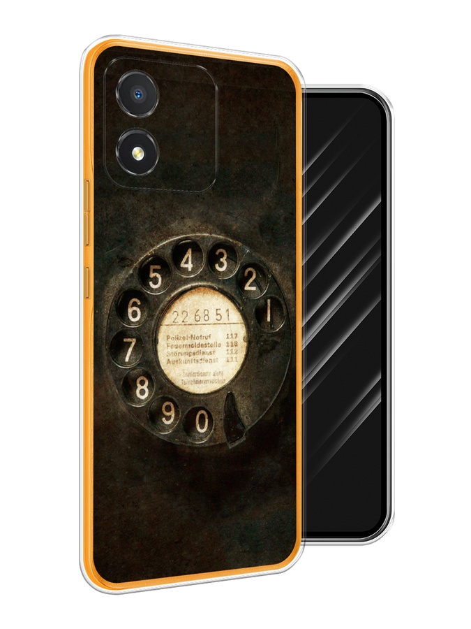 

Чехол Awog на Honor X5 "Старинный телефон", Коричневый;бежевый;черный, 6120950-5