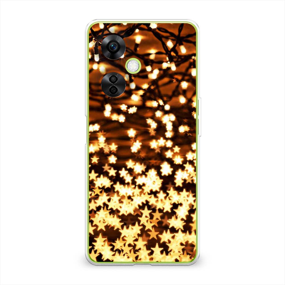 

Чехол на OnePlus Nord N30 5G "Новогодняя гирлянда", Золотистый, 153850-5