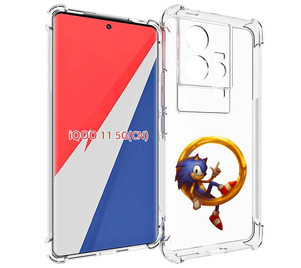 

Чехол MyPads Sonic-R для Vivo iQOO 11, Прозрачный, Tocco