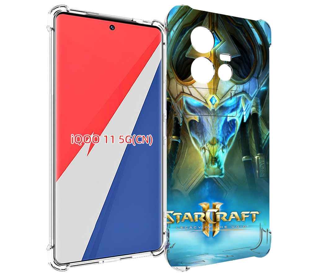 

Чехол MyPads StarCraft II Legacy of the Void для Vivo iQOO 11, Прозрачный, Tocco