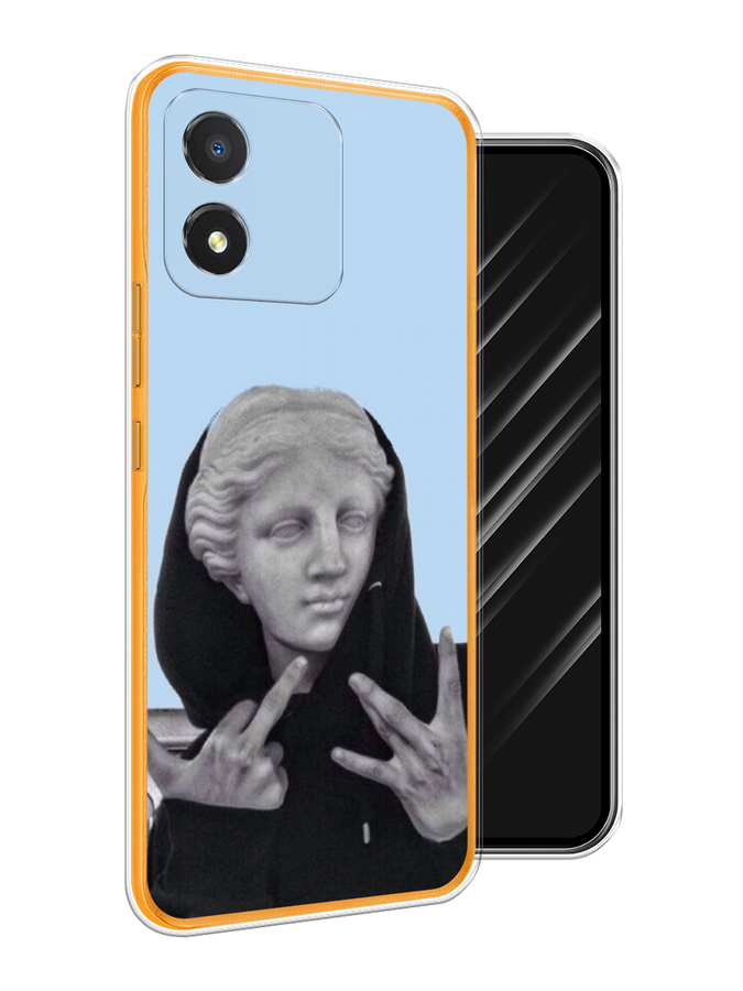 

Чехол Awog на Honor X5 "SWAG статуя", Голубой, 6120950-9
