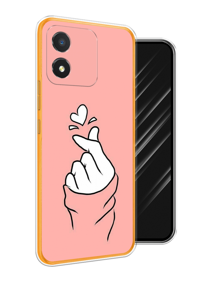 

Чехол Awog на Honor X5 "Любовь-щелк", Оранжевый, 6120950-7
