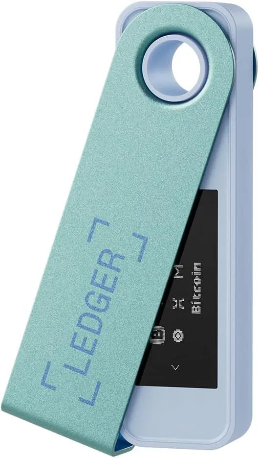 

Аппаратный кошелёк Ledger Nano S Plus Pastel Green, Nano S Plus