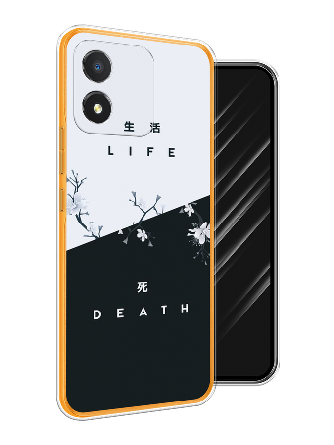 

Чехол Awog на Honor X5 "Life and death", Черный;серый, 6120950-7