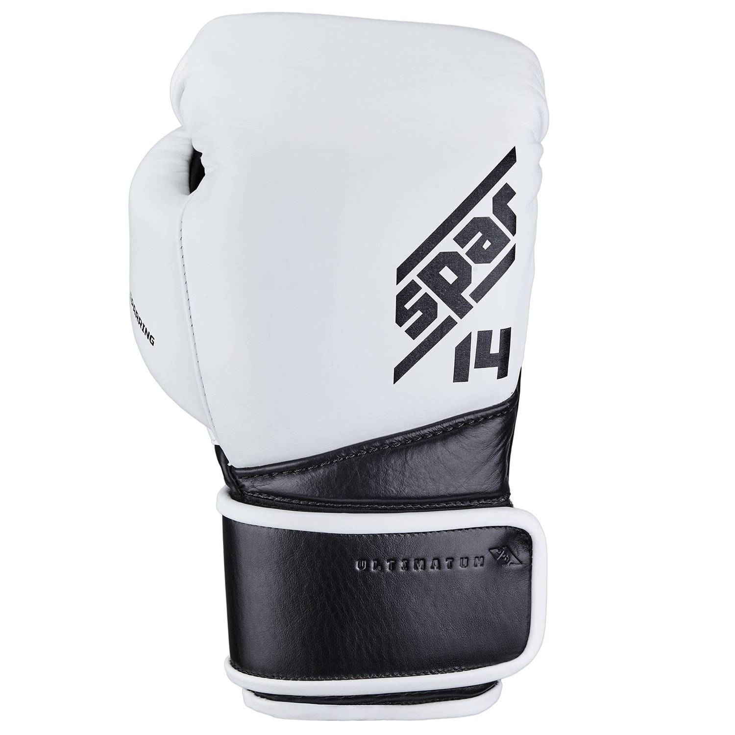 фото Спарринговые перчатки ultimatum boxing spar white classic 14 oz