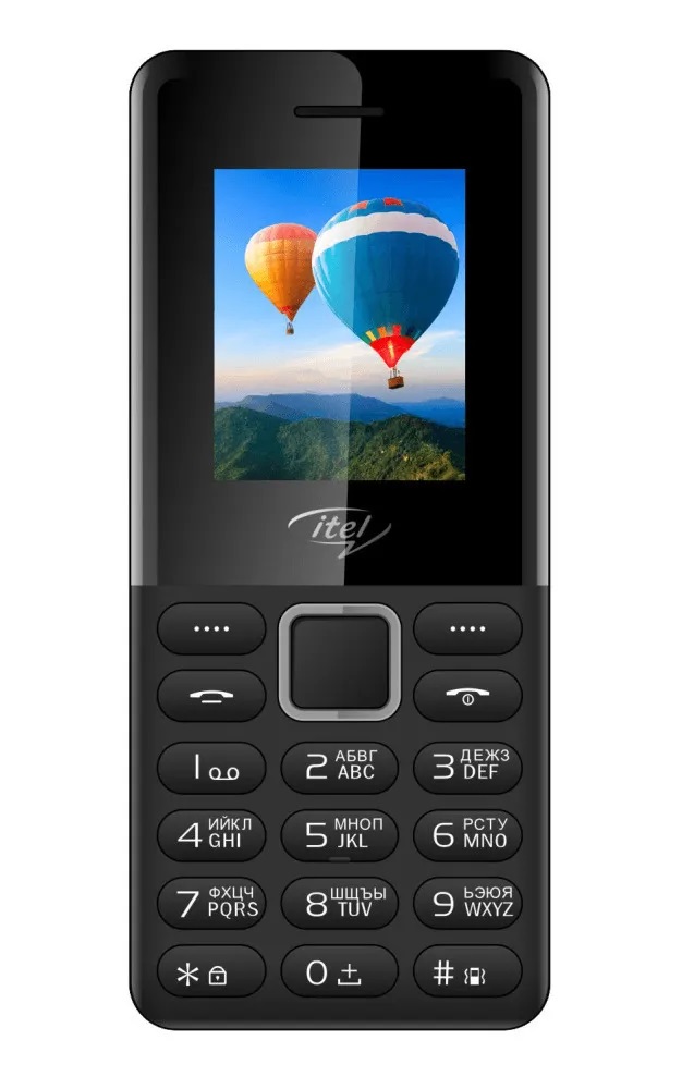 Мобильный телефон Itel чёрный (ITL-IT2163N-BK)