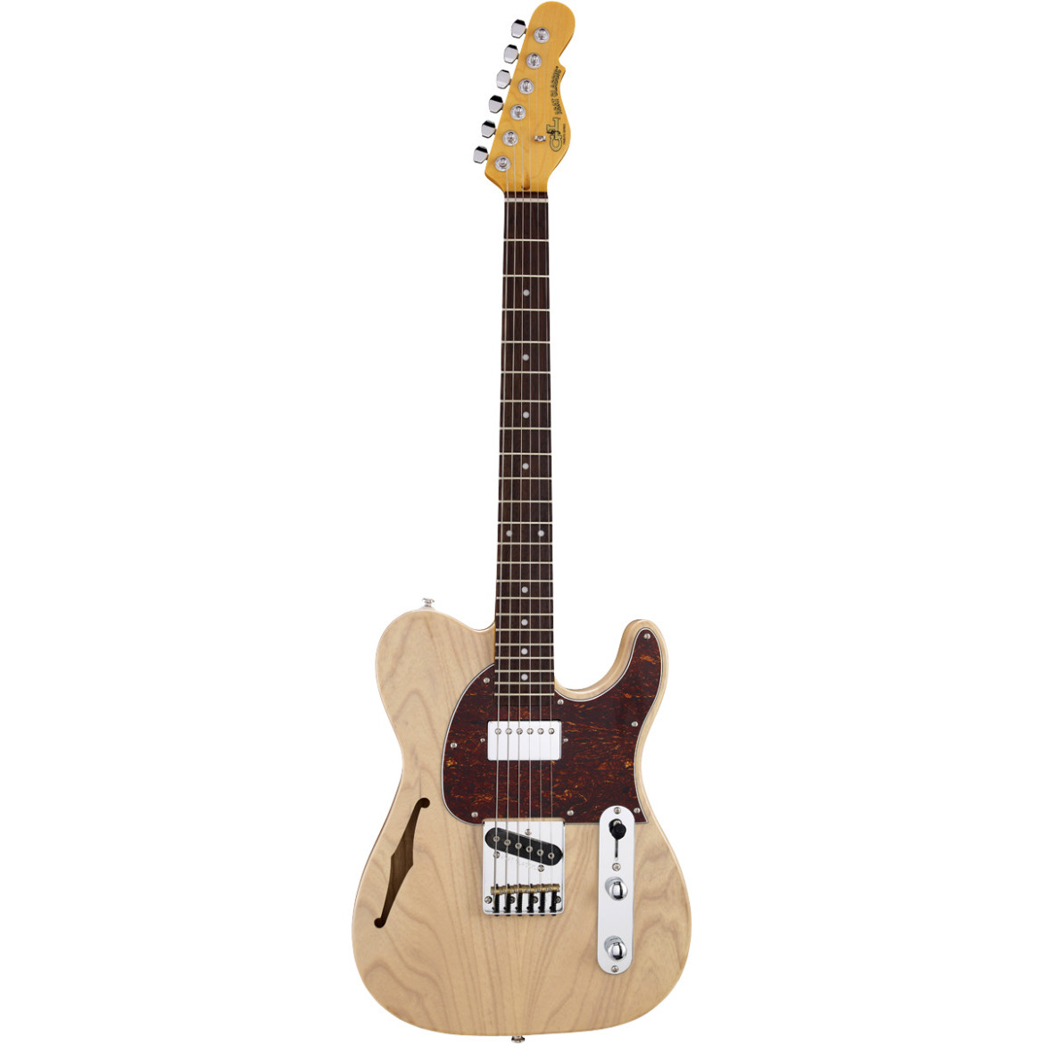 Электрогитара GL Tribute ASAT Classic Bluesboy Semi-Hollow Natural Ash MP 93600₽