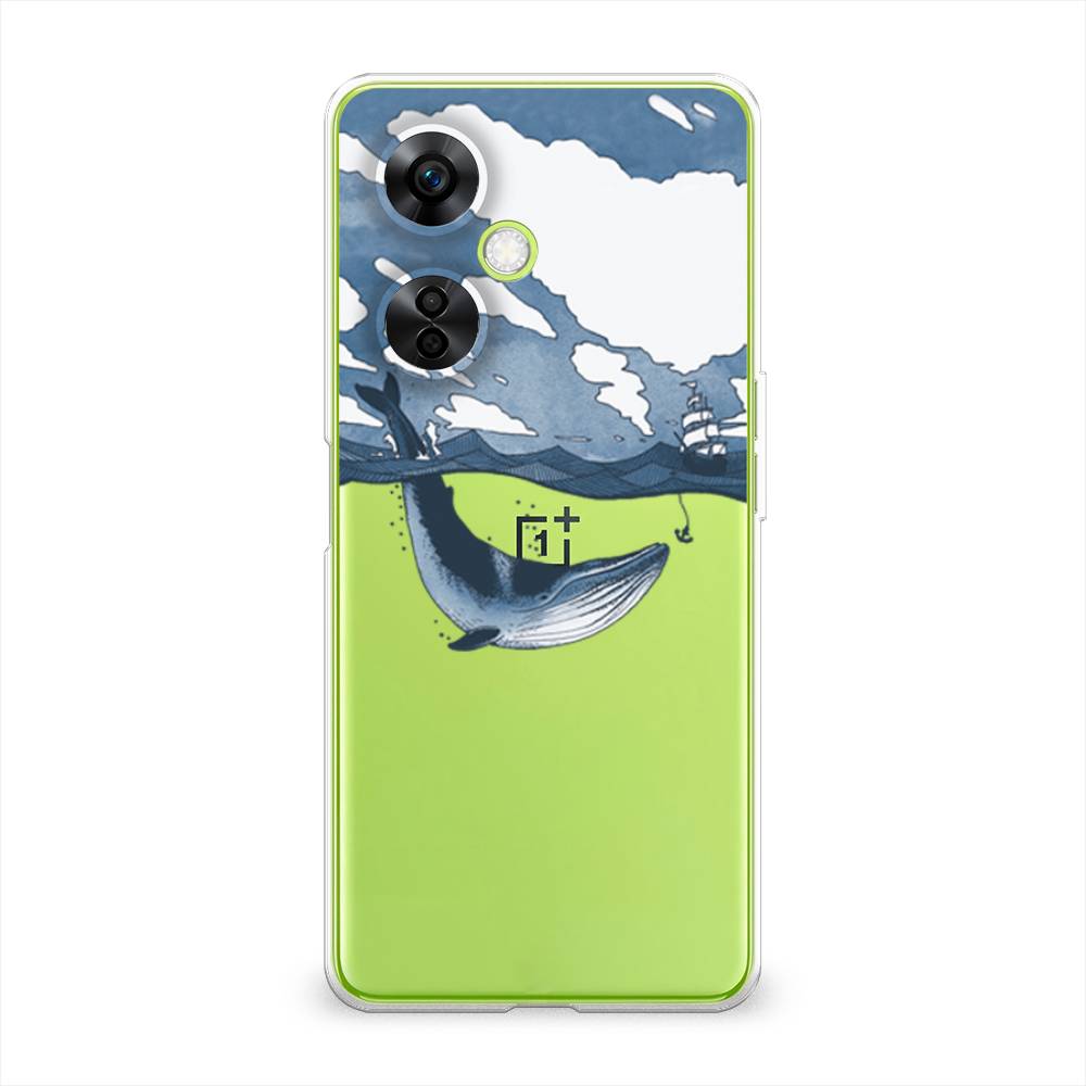 

Чехол на OnePlus Nord N30 5G "Большой кит", Синий, 153850-1