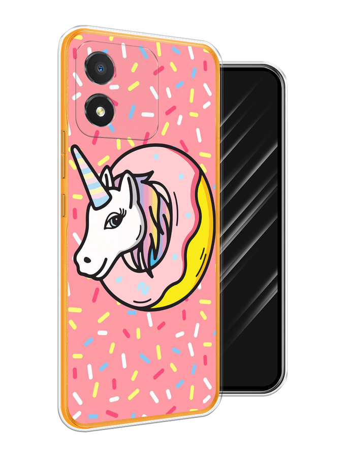 

Чехол Awog на Honor X5 "Единорог в пончике", Розовый;желтый;белый, 6120950-2