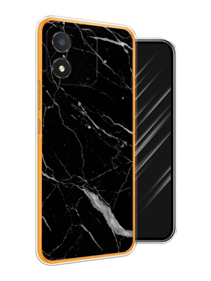 

Чехол Awog на Honor X5 "Черный минерал", 6120950-3