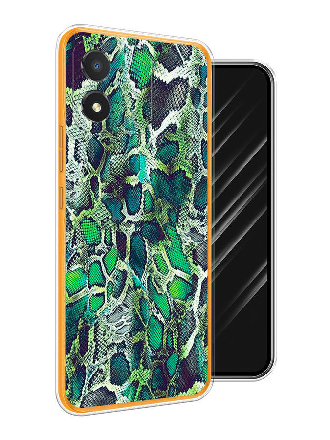 

Чехол Awog на Honor X5 "Зеленая кожа змеи", 6120950-3