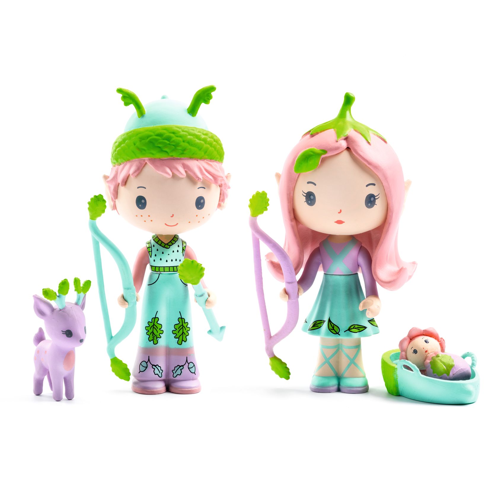 

Набор Фигурок Djeco Tinyly Эльфы Лили и Сильвестр