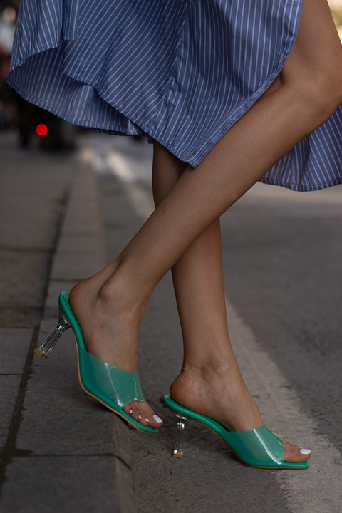 

Мюли женские Shoes Bellas 1174 зеленые 37 EU (доставка из-за рубежа), Зеленый, 1174