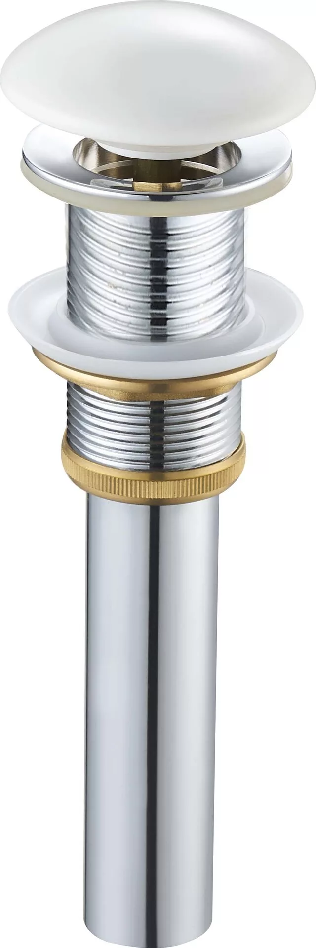 Донный клапан GiD Whm100 белый матовый керамический шинопровод для трековых трехфазных светильников матовый 1м ш1000 2м артикул 41114