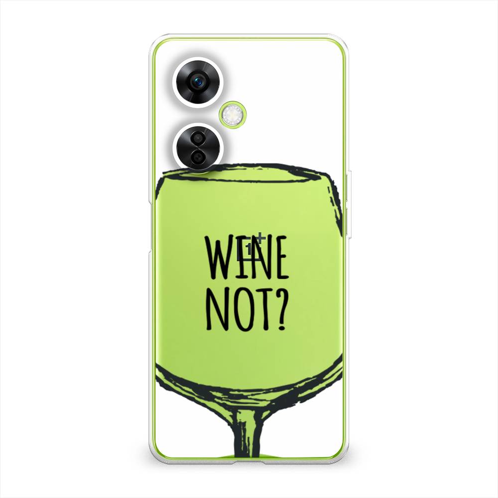 

Чехол на OnePlus Nord N30 5G "Wine not white", Белый, 153850-6